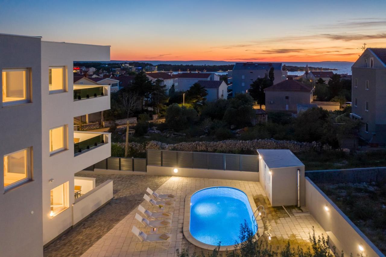 Villa Lena luxury apartments Novalja Extérieur photo