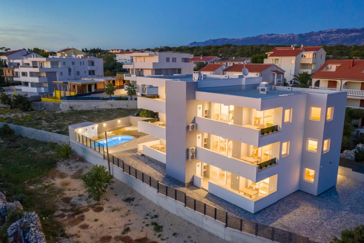 Villa Lena luxury apartments Novalja Extérieur photo